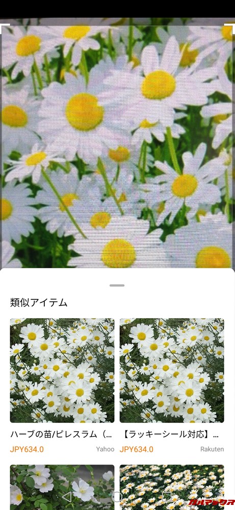 AI VISIONでのショッピングではカメラを通して捉えた被写体の購入先を表示してくれる。