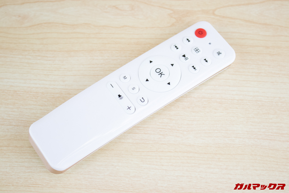 WiMiUS P18は便利なリモコンも付属