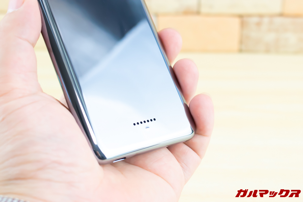 Wiko Tommy3 Plusのスピーカーはモノラル仕様です。