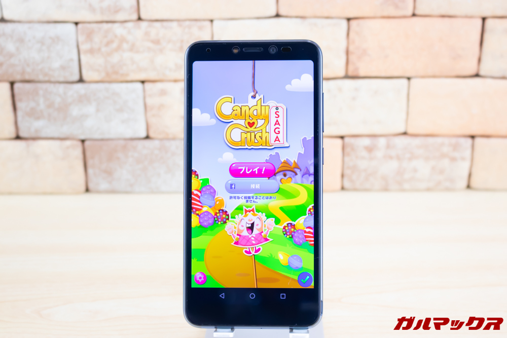 Wiko Tommy3 Plusはライトゲームなら快適に動く場合が多いです。