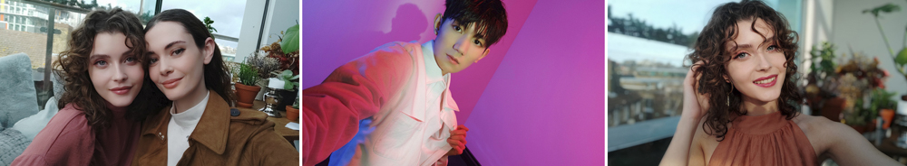 Xiaomi Mi 9はインカメラもAI対応で美しい写真を撮影出来ます。