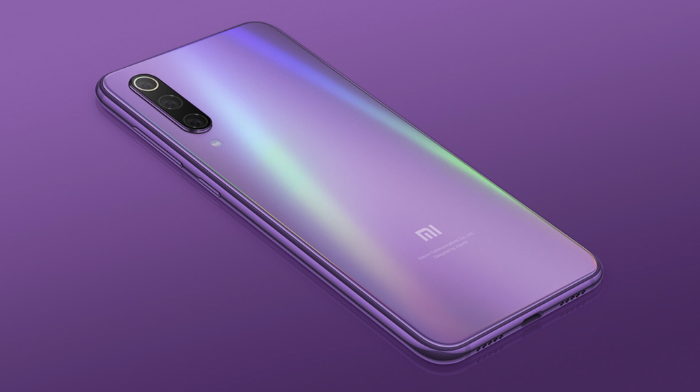 Xiaomi Mi 9 SEのパープル
