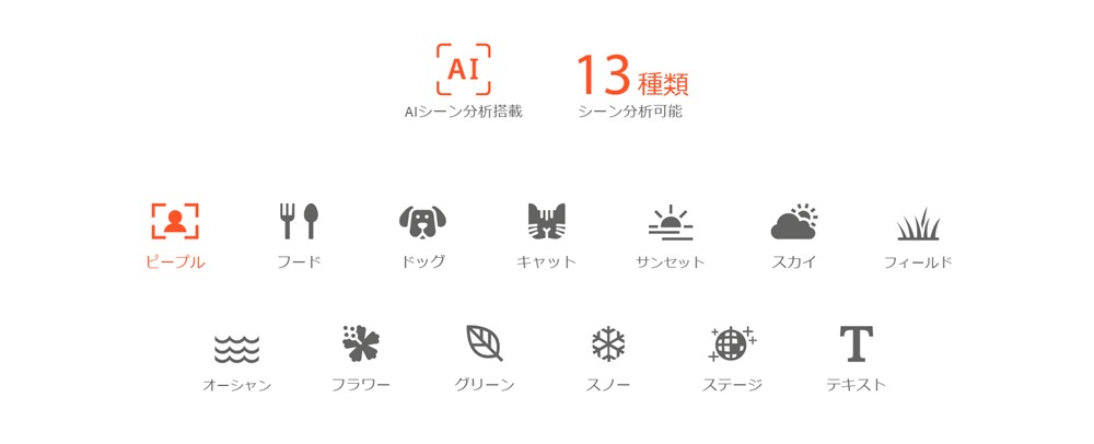ZenFone Max Pro (M2)はAIカメラで美しい写真を撮影できます。