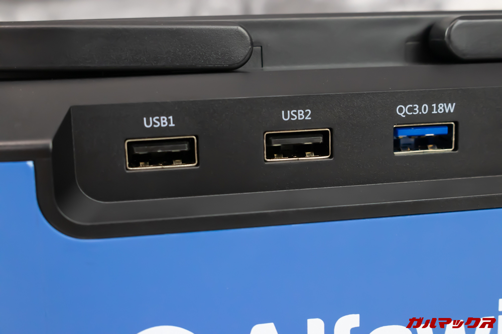 Alfawise S420はUSBポートを3つ搭載しています。