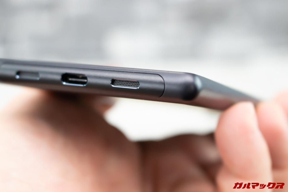 Xperia 10/10 Plusのスピーカーはモノラル仕様です。