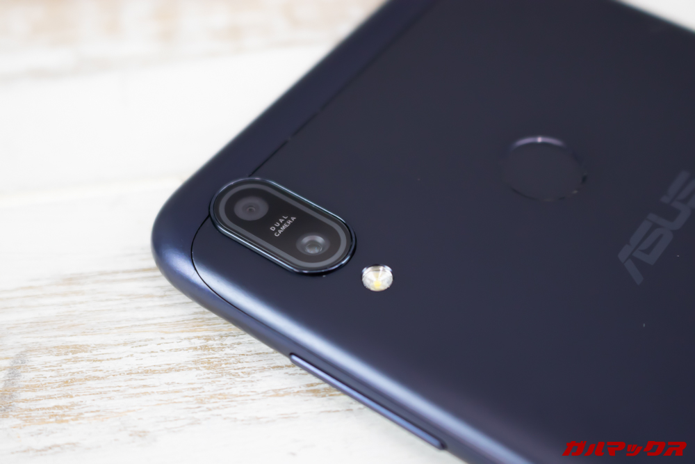 ZenFone Max (M2)のカメラはデュアルカメラを搭載。