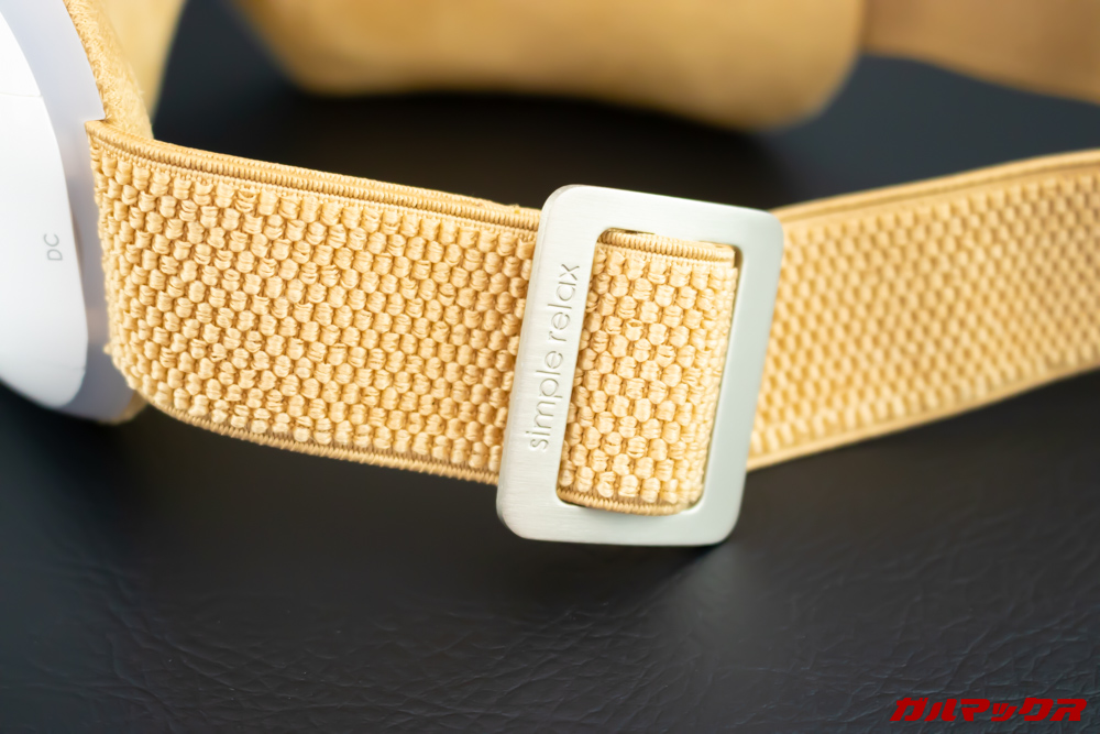 Breo Isee4のバンドは伸縮性のバンドを搭載