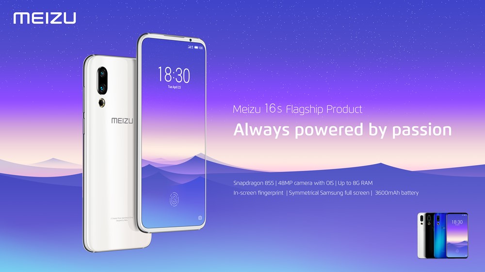 Meizuからハイエンド機「Meizu 16s」が発表！