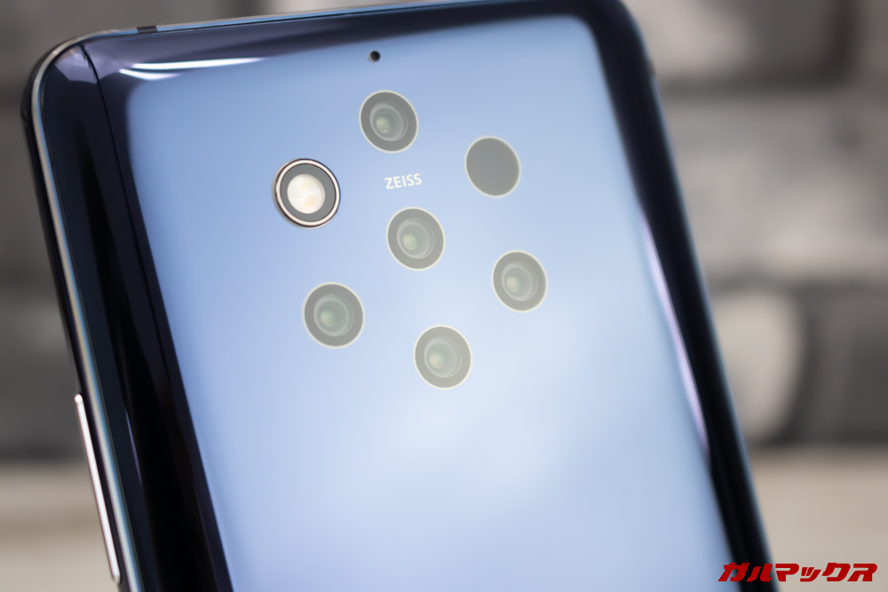 Nokia 9 PureViewは5つのカメラを搭載