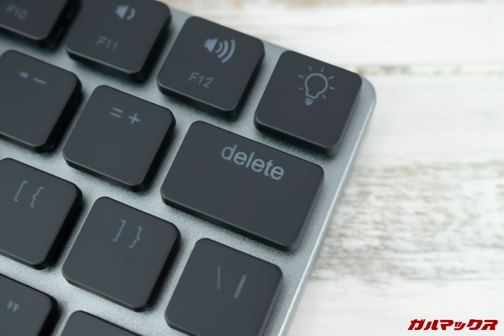 Taptekはフレームも薄くスタイリッシュ。