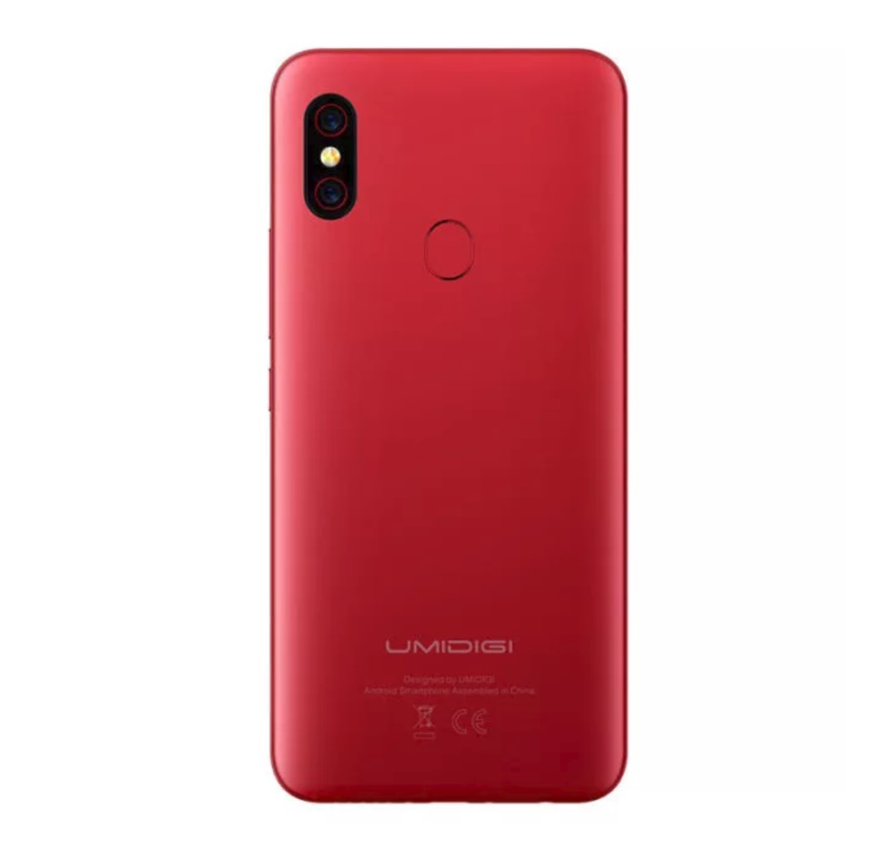 UMIDIGI F1 Playはデュアルカメラを搭載!背面に指紋センサーが備わっています!