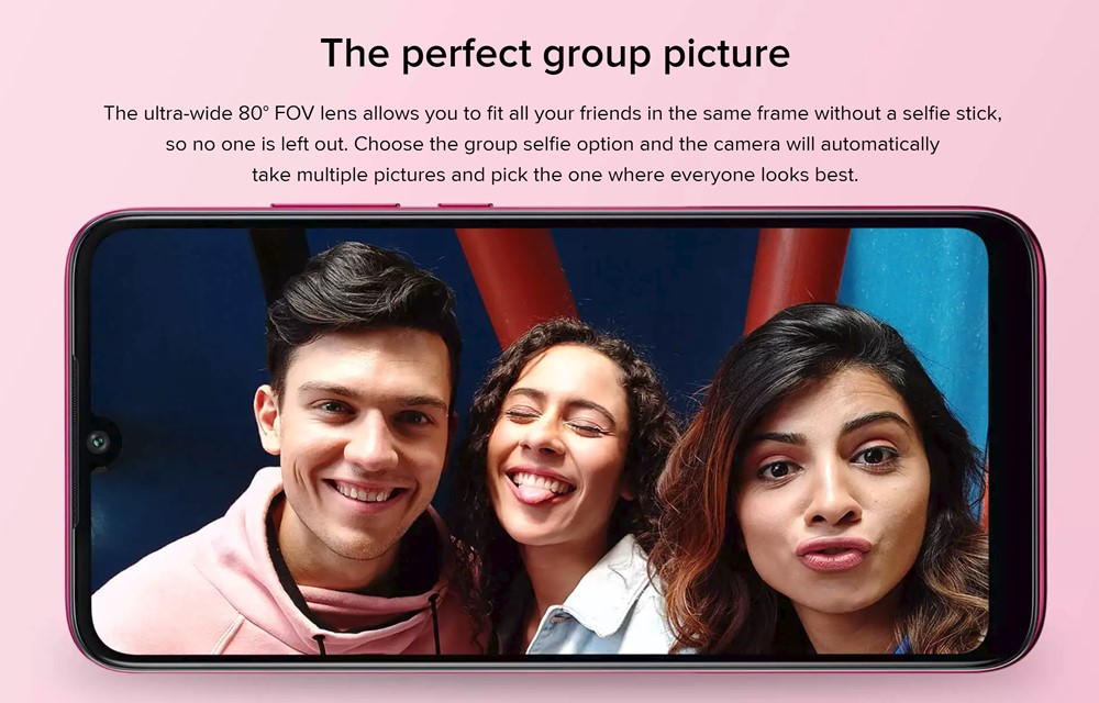 Xiaomi Redmi Y3のカメラは超広角レンズを搭載