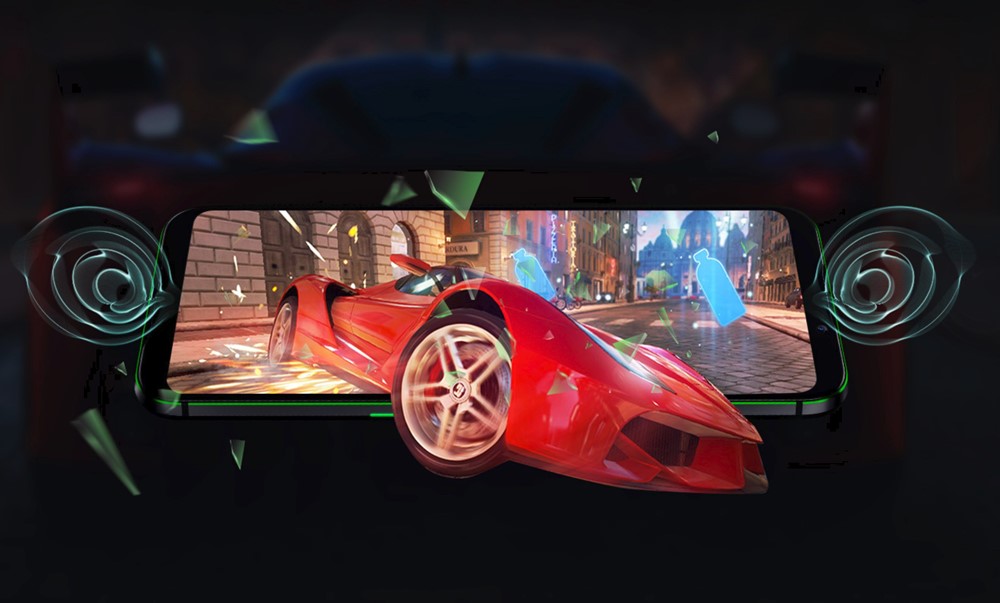 Black Shark 2はデュアルスピーカーを搭載