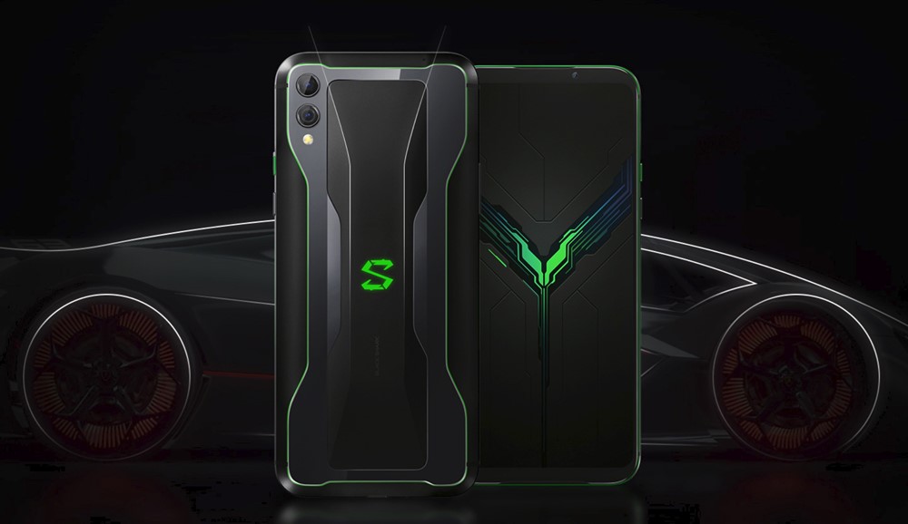 Black Shark 2は長時間快適にプレイするために設計された外観デザインを採用