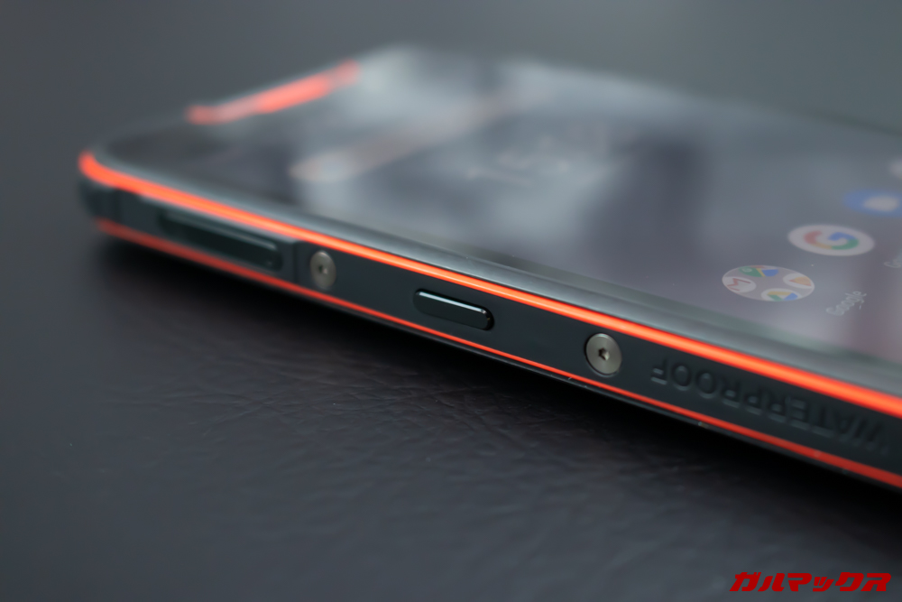 CUBOT Questはカスタマイズ可能なボタンを搭載しています。