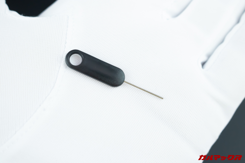 CUBOT QuestのSIMピンは細いので汎用ピンだと利用できない場合が有る