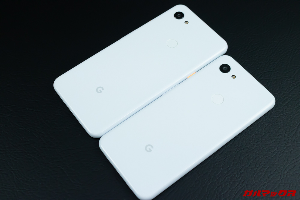 Google Pixel 3a/3a XLのホワイトは指紋の付着が目立ちにくい