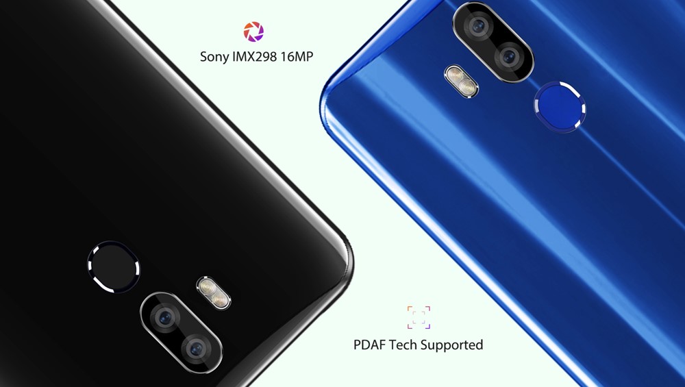 OUKITEL K9はSONY IMX 298センサーを備えるデュアルカメラ仕様