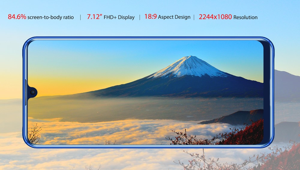 OUKITEL K9は7インチ超えの大型ディスプレイを搭載