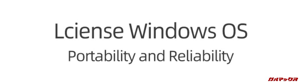 One Mix 3はWindows 10を搭載