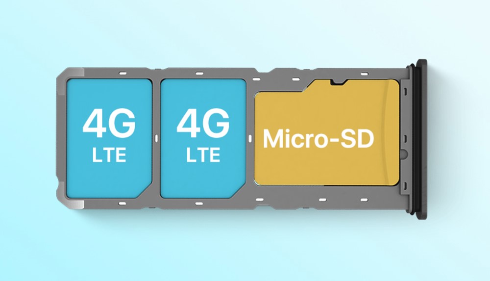 UMIDIGI A5 Proはトリプルスロットを採用。