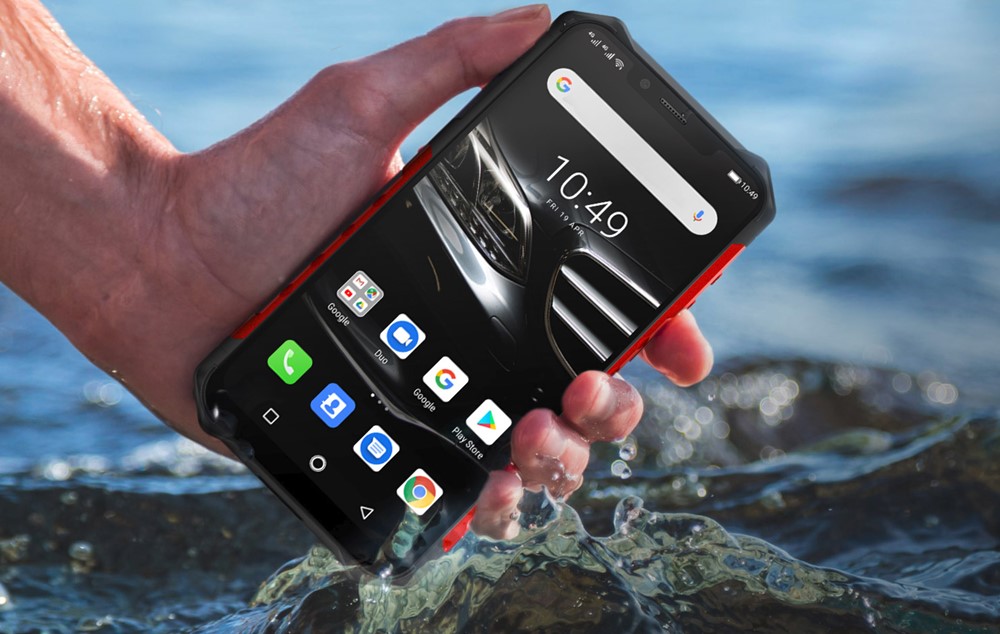 Ulefone Armor 6EはIP68/IP69Kに対応しています。