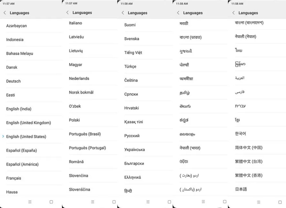 Xiaomi Redmi 7のグローバルモデルは日本語に対応しています。