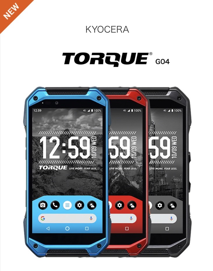 京セラ TORQUE G04
