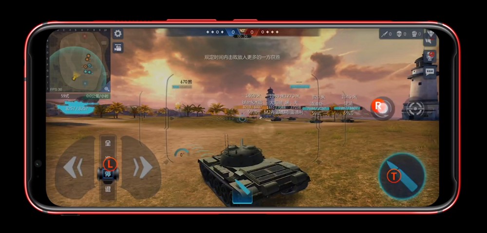 nubia Red Magic 3は仮想キーへの埋込も簡単です。