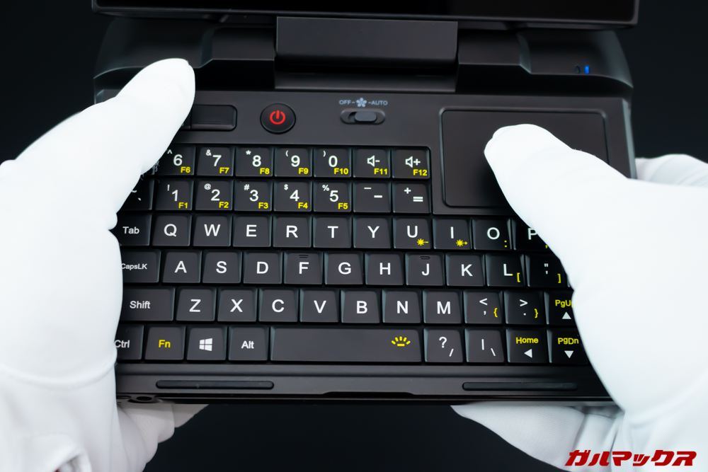 GPD MicroPCはマウスの操作性がダントツに良い。
