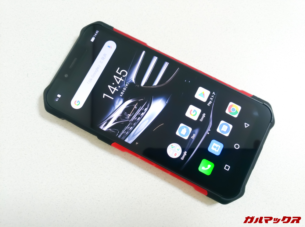 Ulefone Armor 6Eはノッチ付きディスプレイ