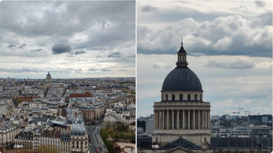 OPPO Reno 10x Zoomは10倍ハイブリッドズームに対応