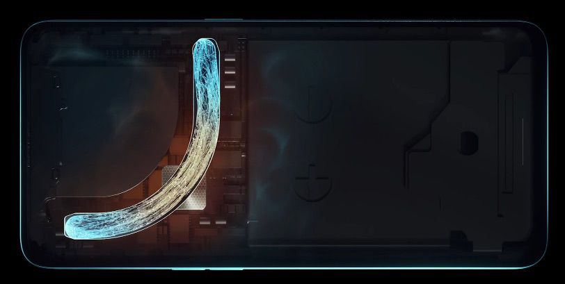 OPPO Reno 10x zoomの冷却性能は非常に高い