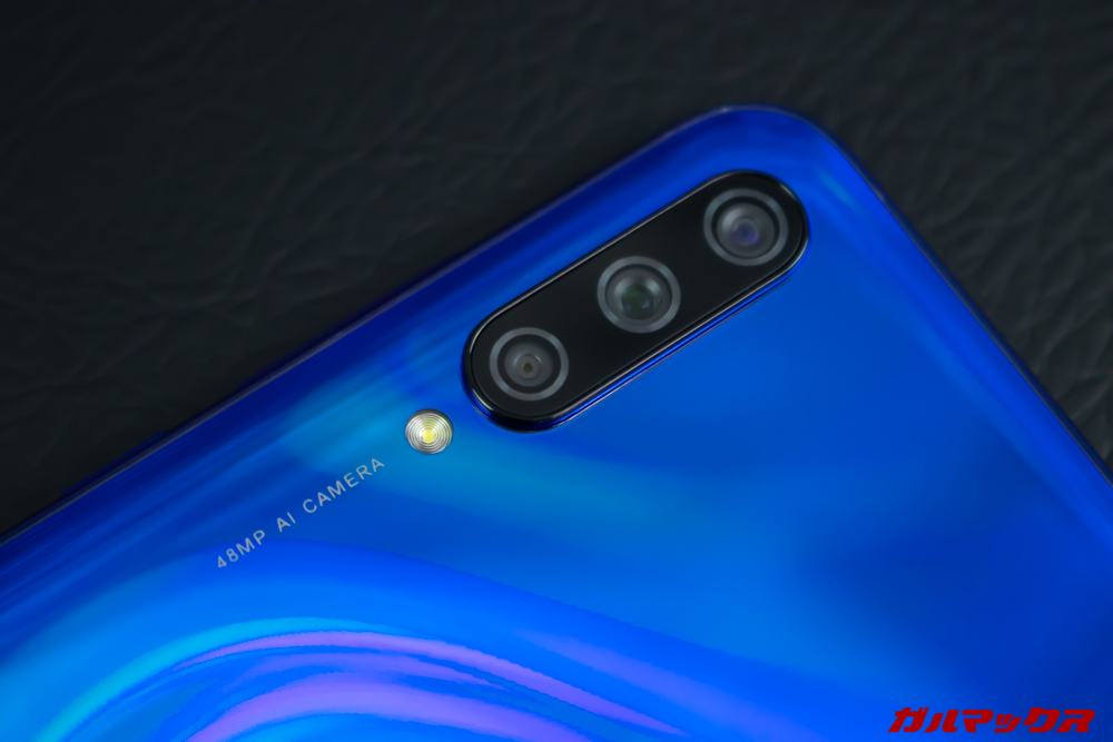 Xiaomi Mi A3はトリプルカメラを搭載。