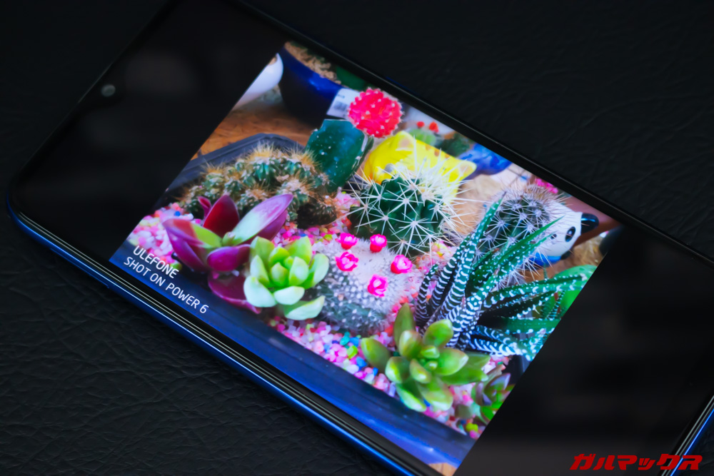 UleFone Power 6のディスプレイはFHD+を採用しているので綺麗。
