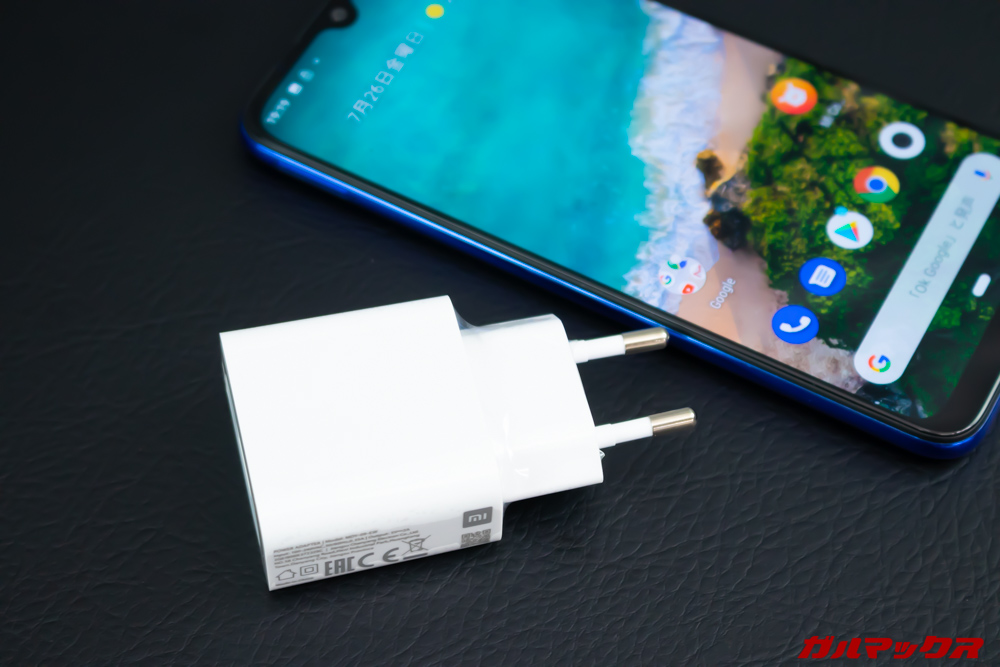 Xiaomi Mi A3は大容量バッテリーを搭載していますが、それ以外は価格なりな仕様です。