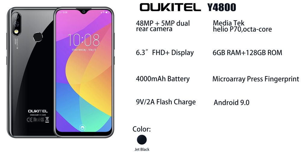 OUKITEL Y4800