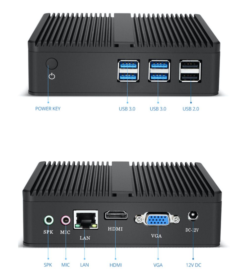 XCY X30 Mini PCは小型だけれど拡張端子が多い！