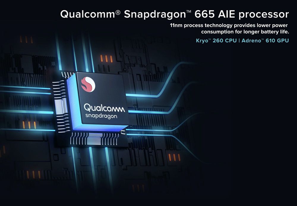 Xiaomi Mi A3はSnapdragon 665を搭載。