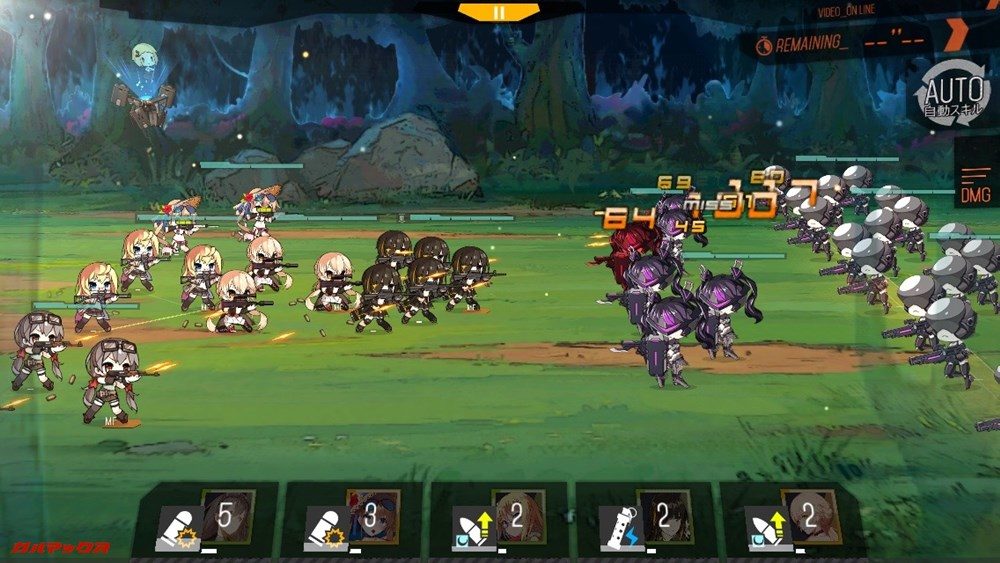 iPod touch（第7世代）でドールズフロントラインをやってみました。