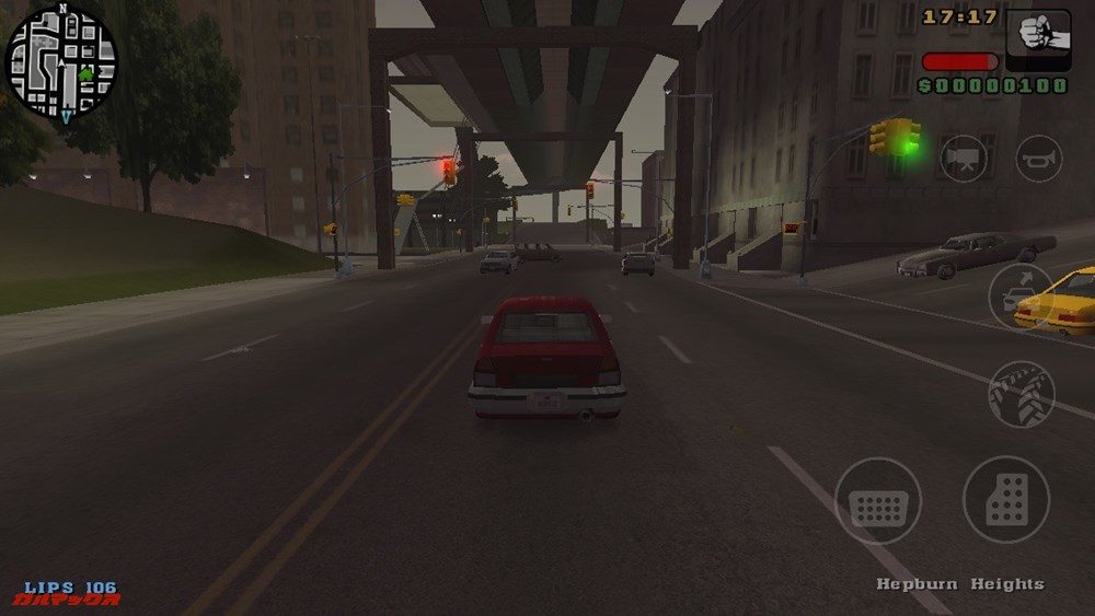 iPod touch（第7世代）でGTA:Liberty City Storiesをやってみました。