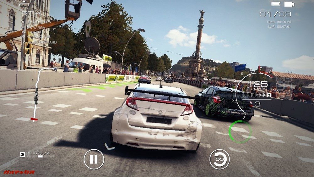 iPod touch（第7世代）でGRID:Autosportをやってみました。