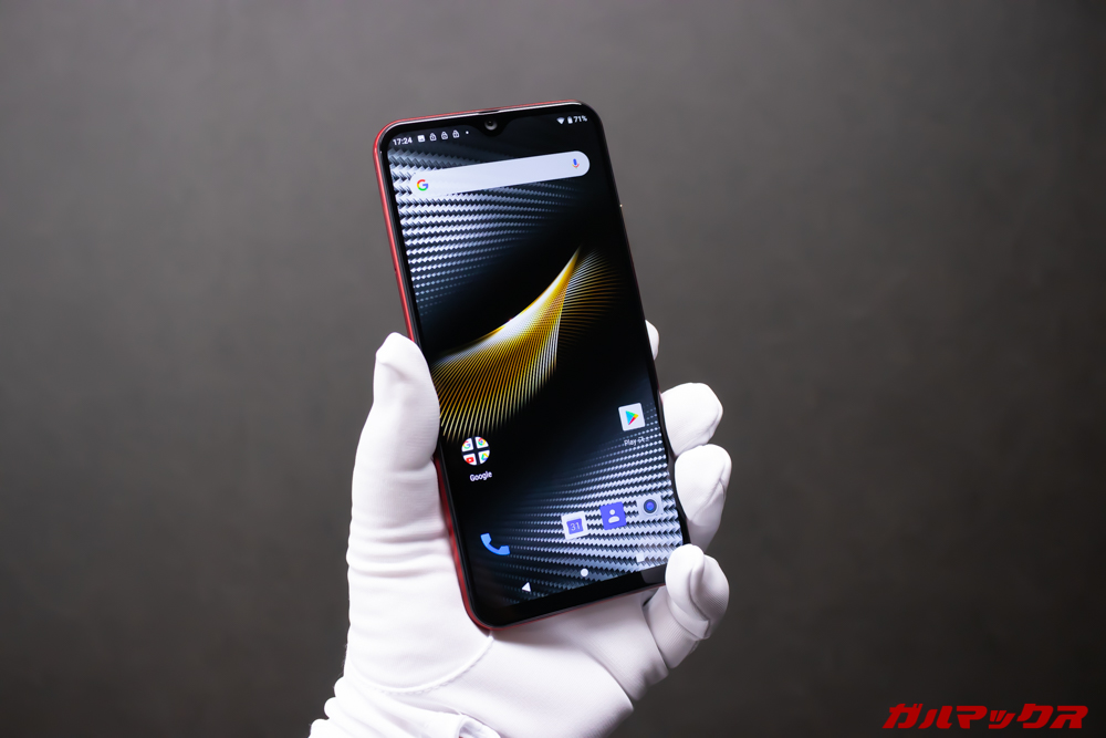 Mode 1 RR(MD-04P)はディスプレイが大きいので片手での操作が難しい