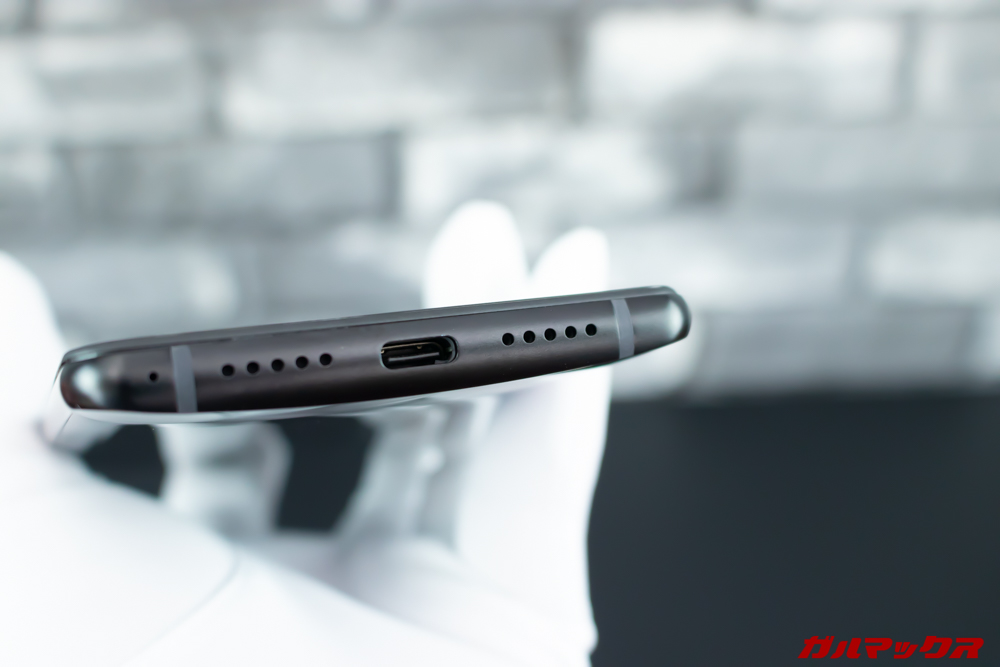 ELEPHONE U2のスピーカーはシングル。音質は悪くない。