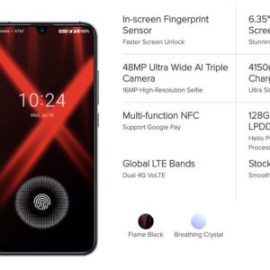UMIDIGI Xが登場。画面内蔵指紋センサー、トリプルカメラ、Helio P60搭載のミドルレンジスマホ
