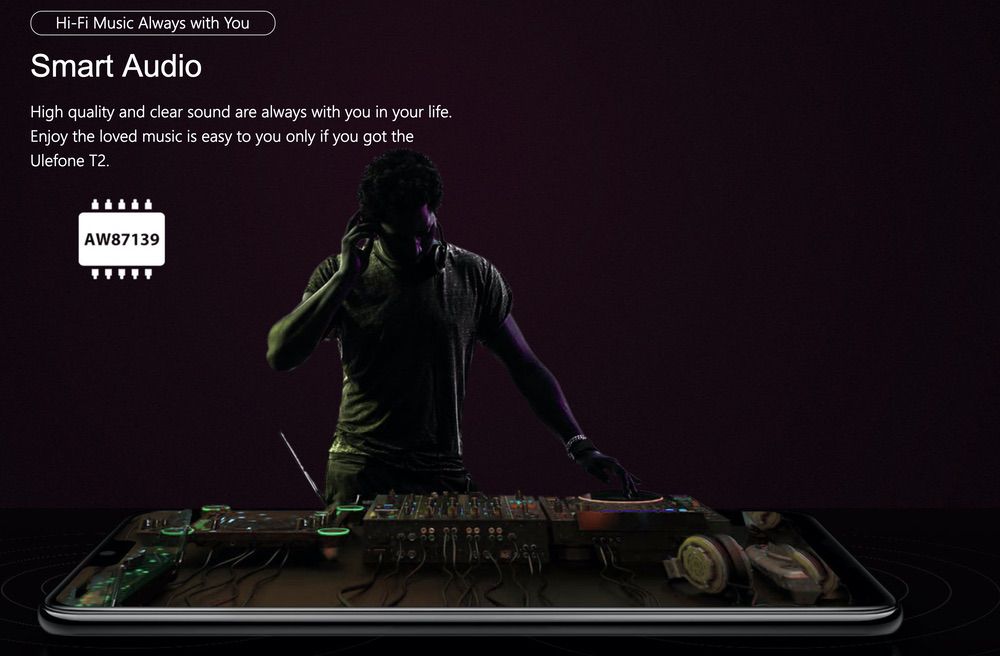 Ulefone T2はサウンドにもコダワリのある仕様！マルチメディア用途に良いね！
