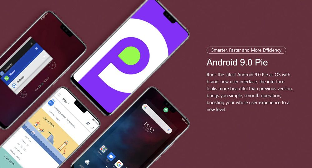 Ulefone T2はAndroid 9を採用するスマートフォン