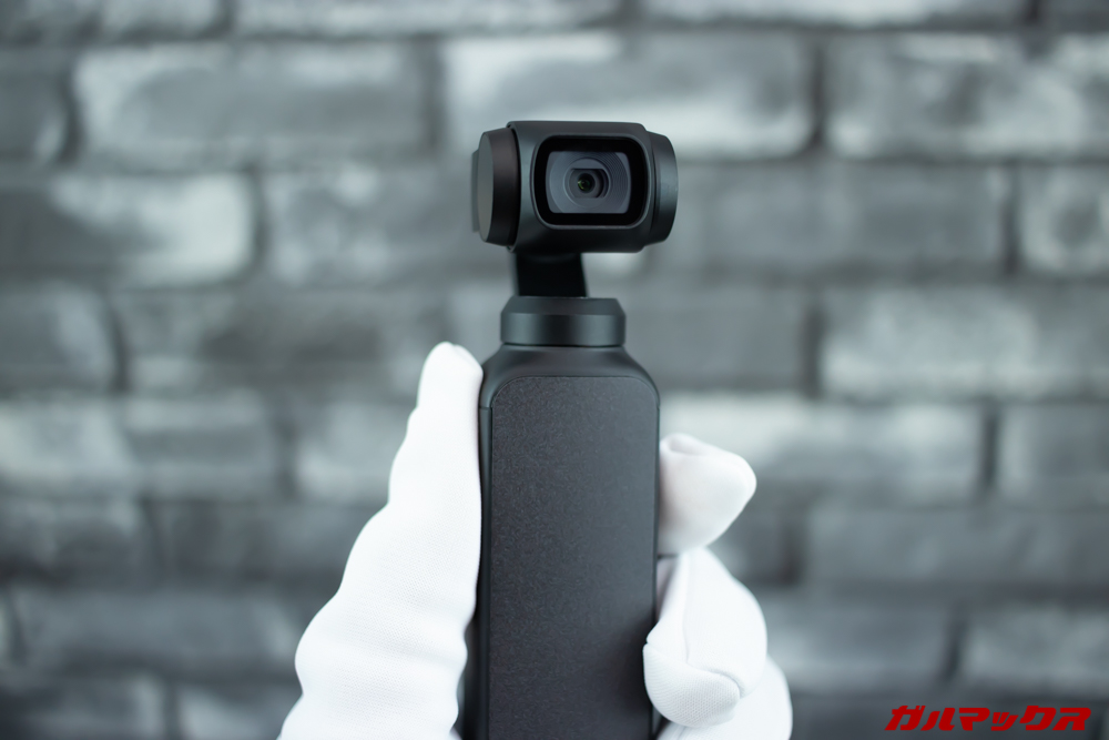 OSMO POCKETのレンズは超広角ではないので自撮りはキツイ