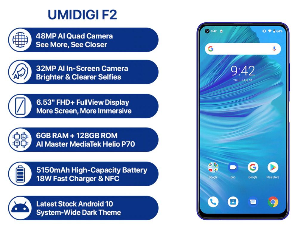 UMIDIGI F2