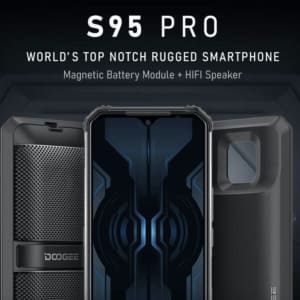 DOOGEE S95 Proが登場！拡張ユニット対応のスマートフォン！